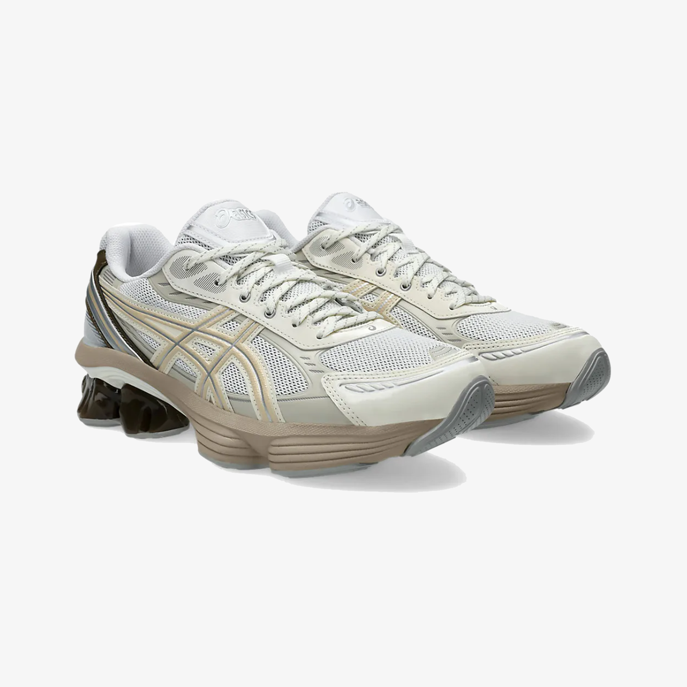 ASICS | GEL-KINETIC FLUENT { WHITE/MARZIPAN