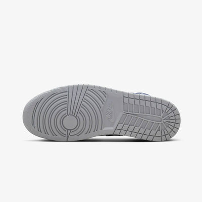 NIKE | AIR JORDAN 1 MID { WHITE/MIDNIGHT NAVY-WOLF GREY