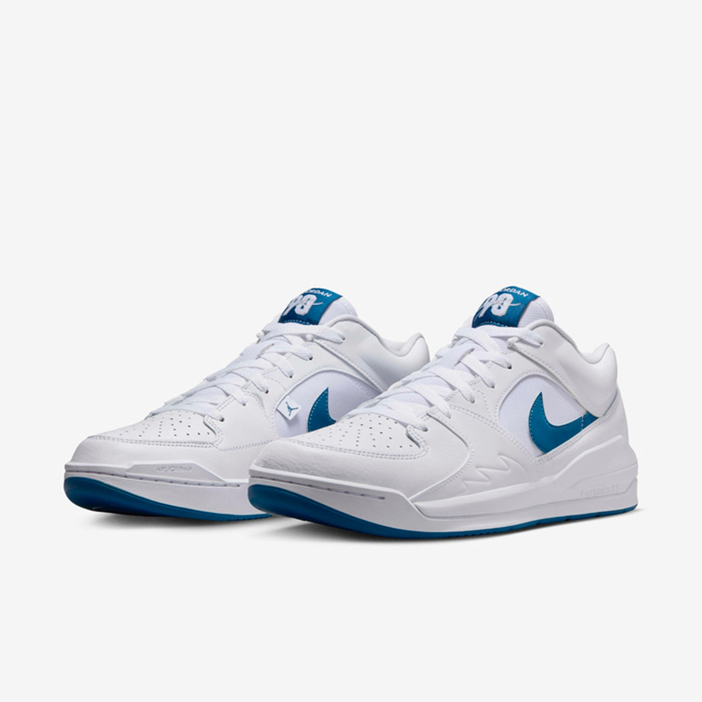 JORDAN | STADIUM 90 { WHITE/INDUSTRIAL BLUE-WOLF GREY