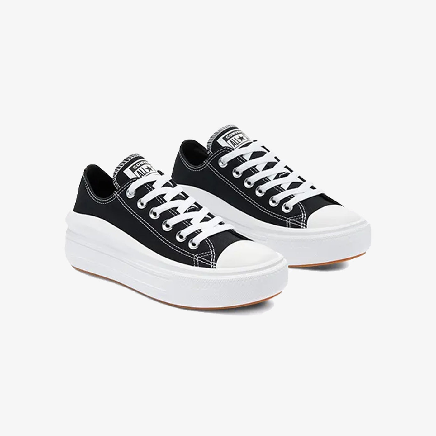 Converse | CHUCK TAYLOR ALL STAR MOVE CANVAS PLATFORM  { BLACK