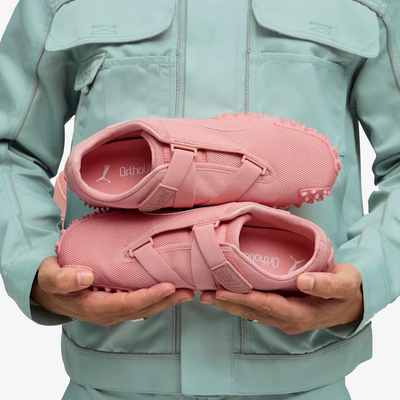 PUMA | MOSTRO ECSTASY SLIP-ON { PINK FRUIT-PUMA WHITE