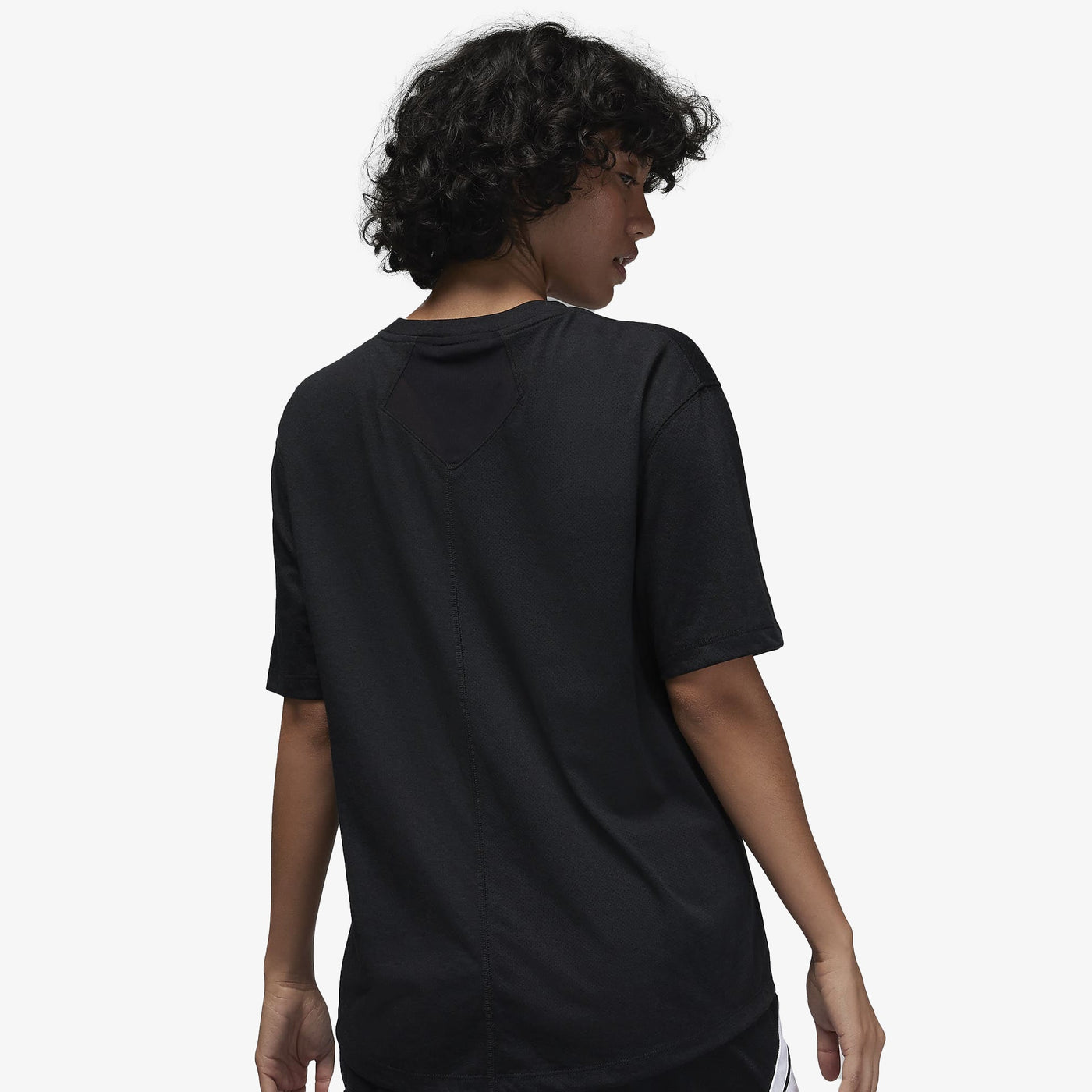 Jordan | SPORT DIAMOND SHORT-SLEEVE TOP  { BLACK
