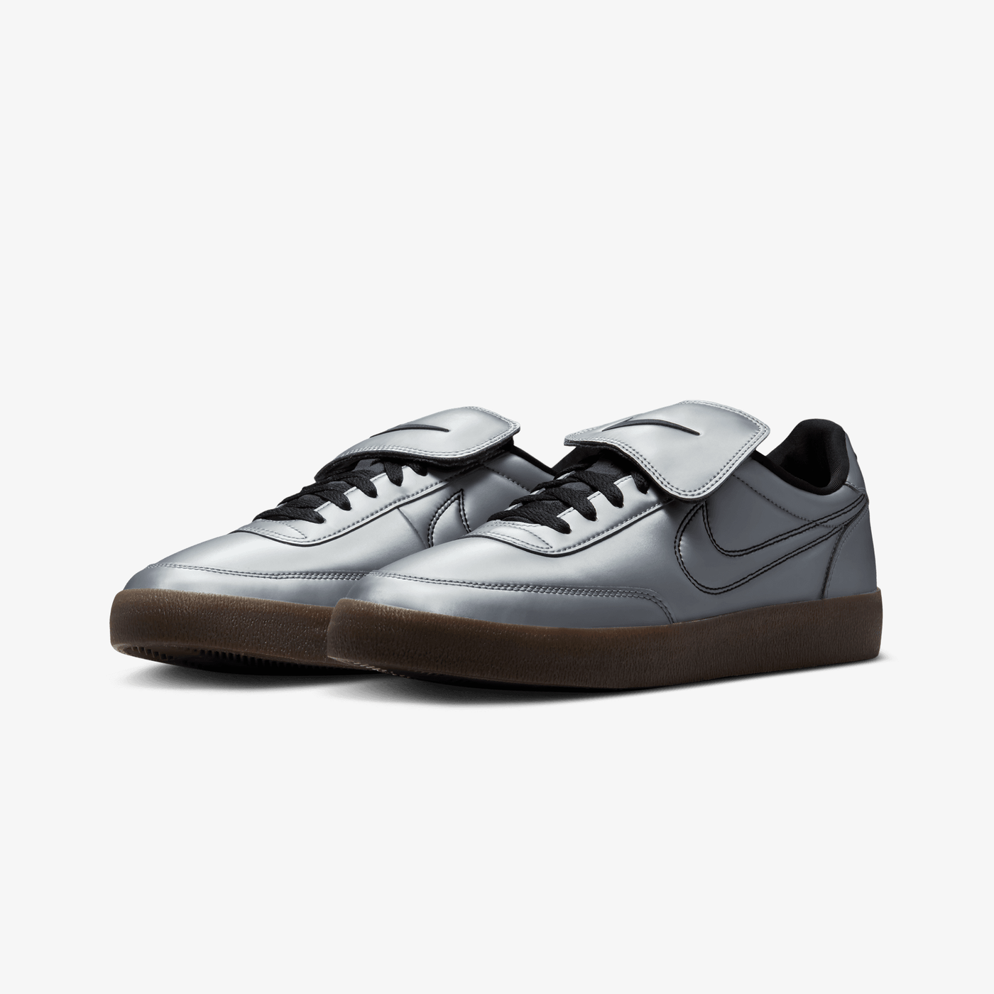 NIKE | KILLSHOT 2 PRM { MTLC COOL GREY/BLACK-GUM DARK BROWN