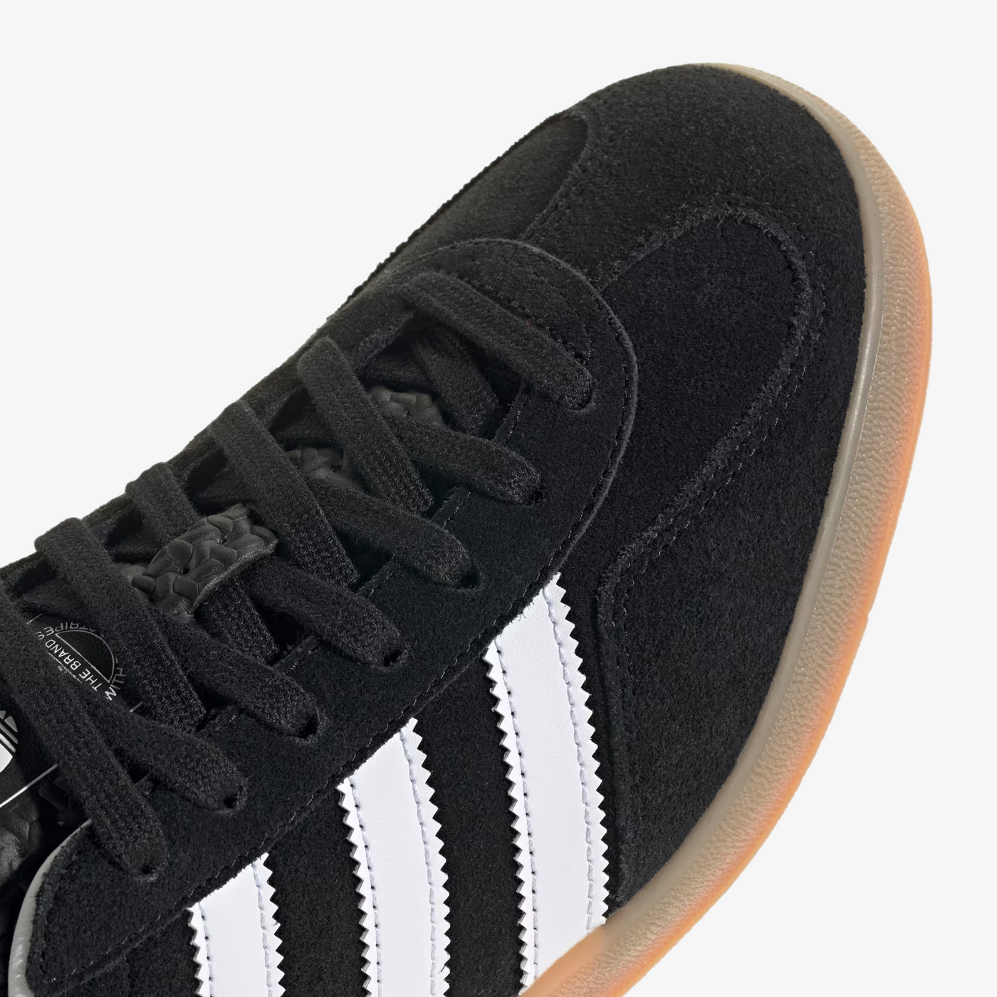 ADIDAS ORIGINALS | GAZELLE INDOOR { CORE BLACK/CLOUD WHITE/GUM
