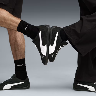 PUMA | SPEEDCAT PLUS { BLACK/WHITE