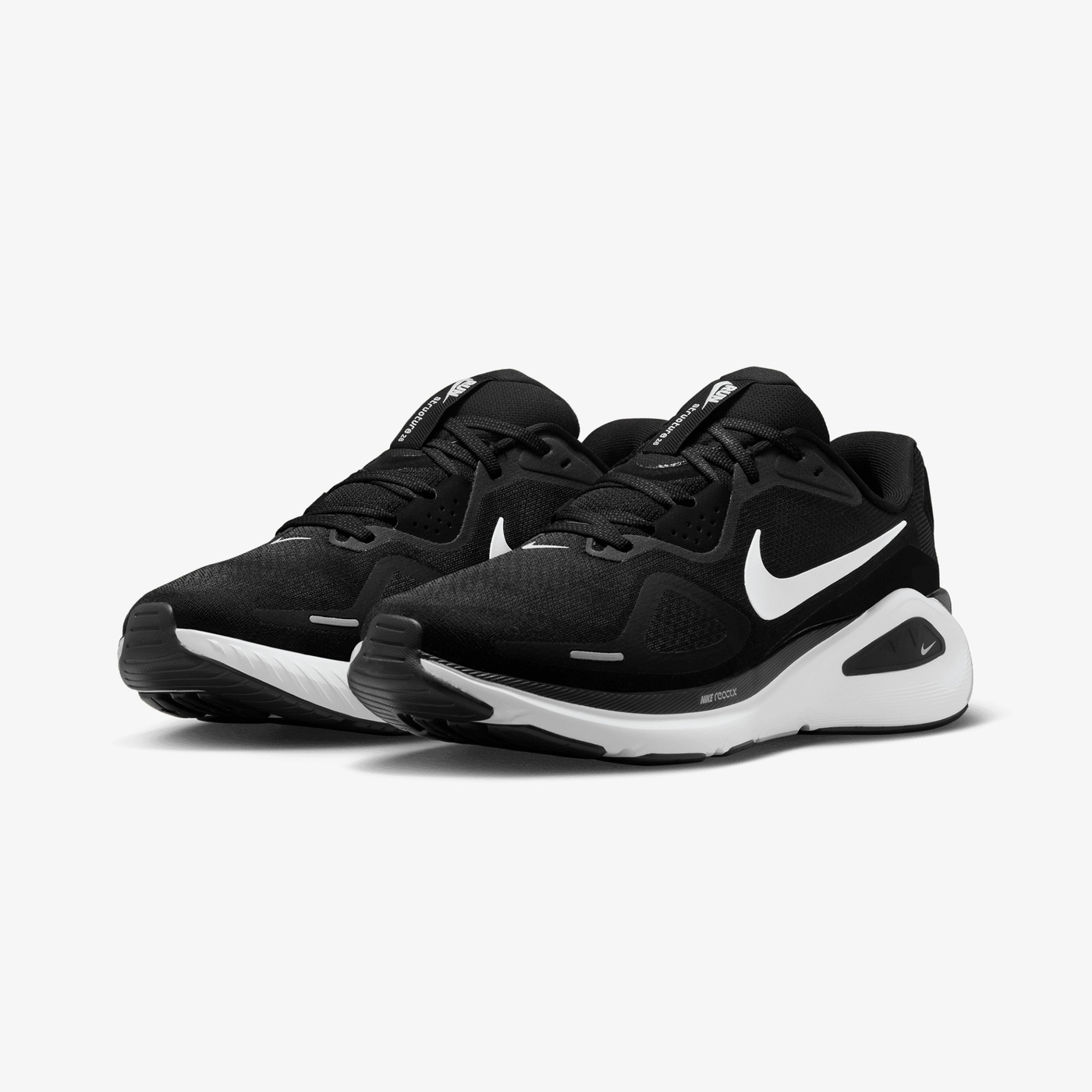 Nike | STRUCTURE 26 { BLACK/WHITE-COOL GREY-METALLIC SILVER