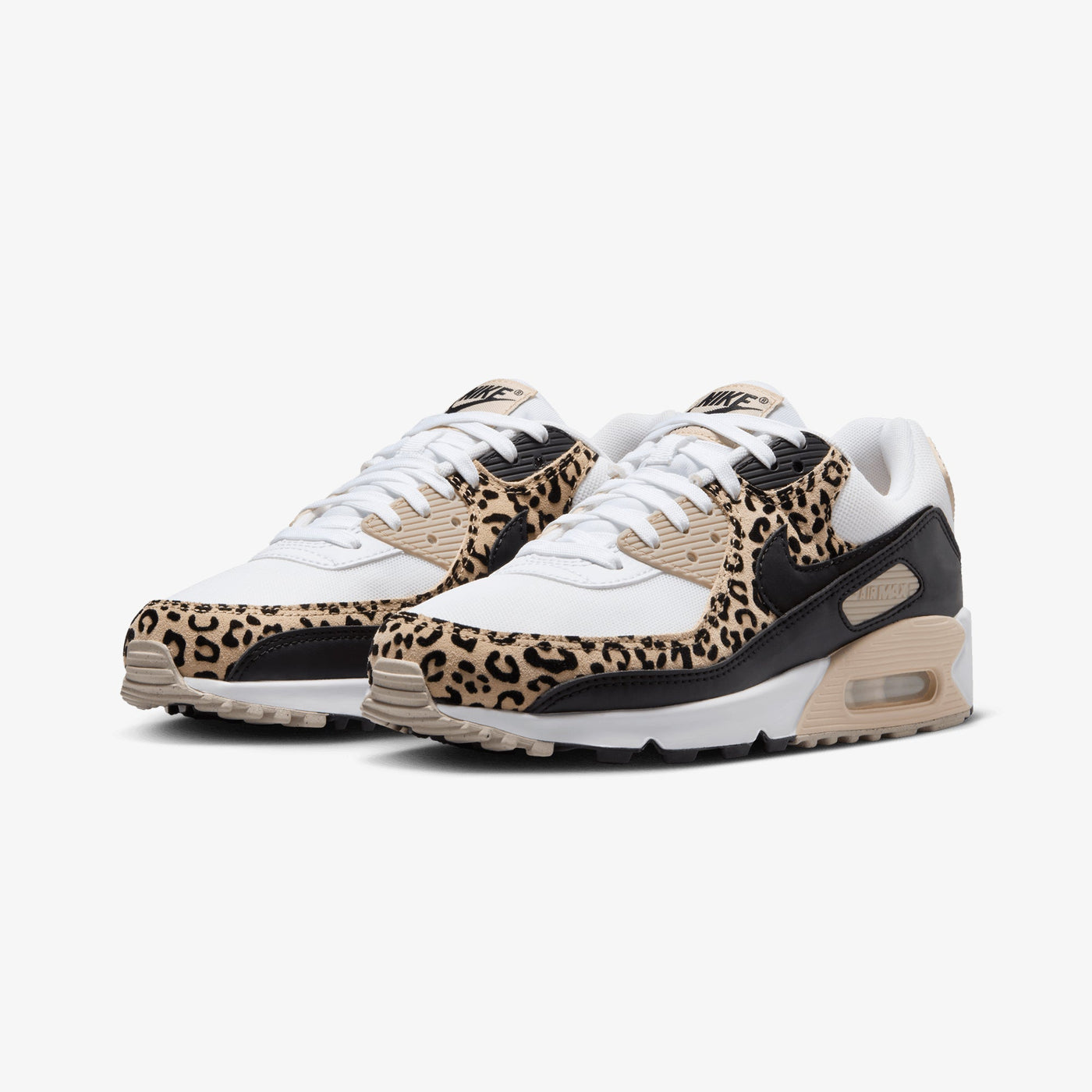 Nike | AIR MAX 90 LV8 { WHITE/BLACK-SANDDRIFT-HEMP