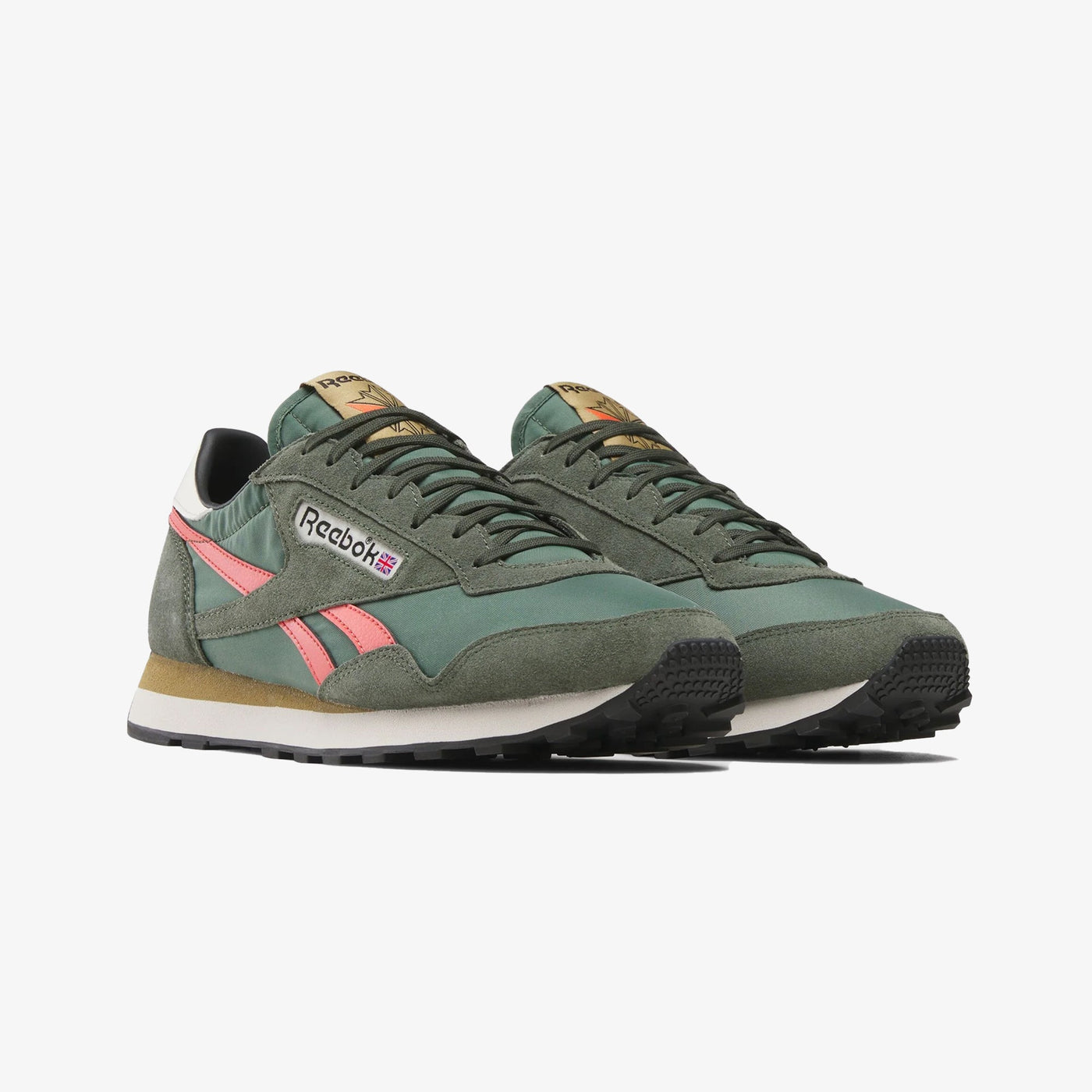 Reebok | AZTEC II { GREEN/ORANGE