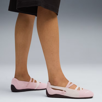 PUMA | SPEEDCAT SUEDE BALLET { WHISP-PINK/WARM WHITE