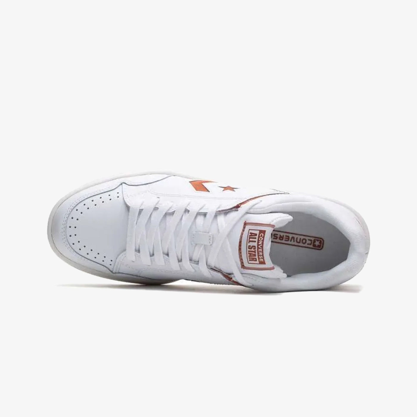Converse | WEAPON LEATHER { WHITE/RED
