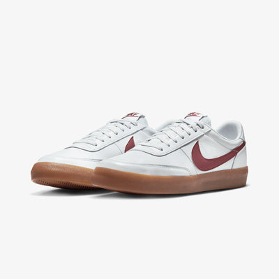 Nike | KILLSHOT 2 LEATHER { PURE PLATINUM/DARK TEAM RED