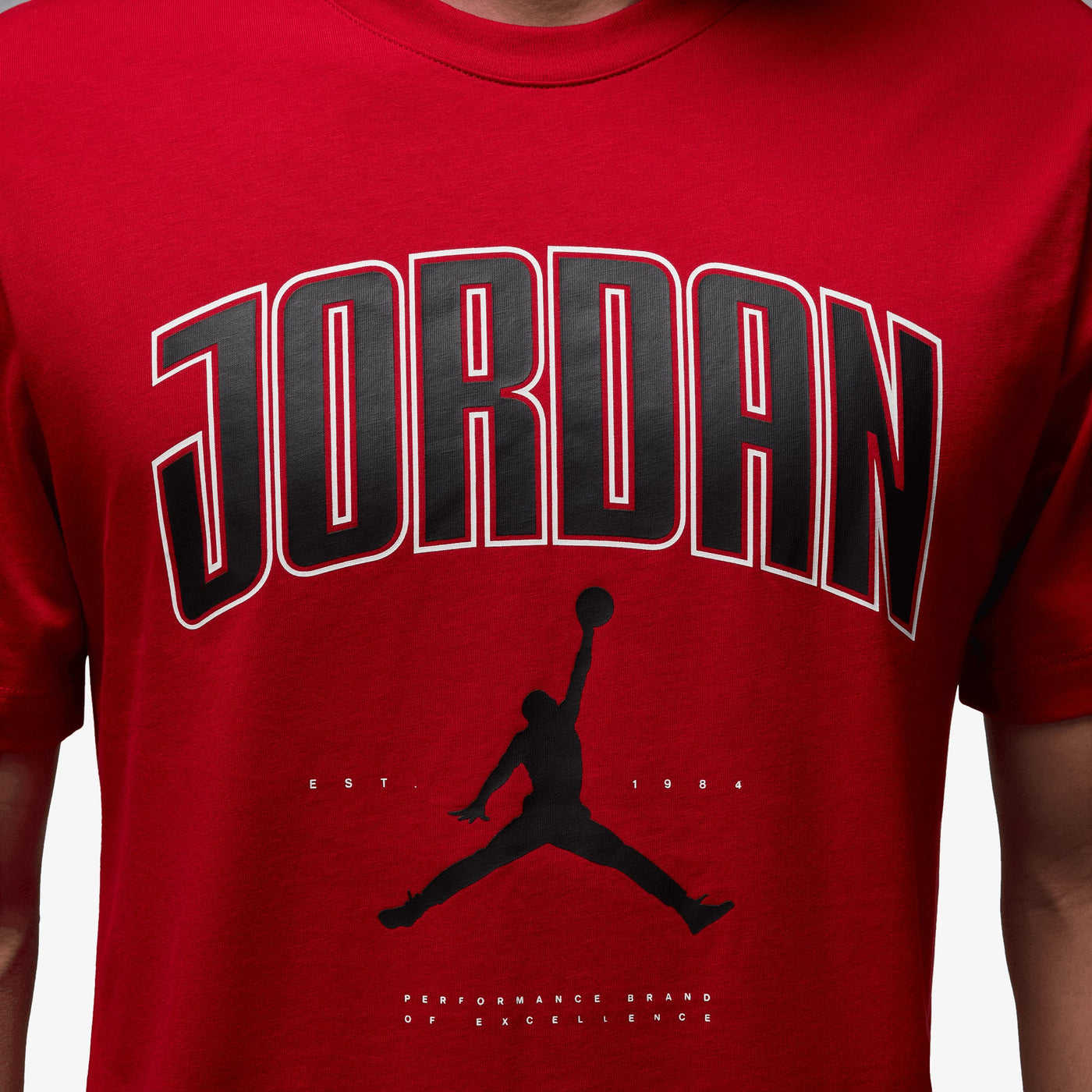 Jordan | JORDAN T-SHIRT { GYM RED/BLACK/BLACK