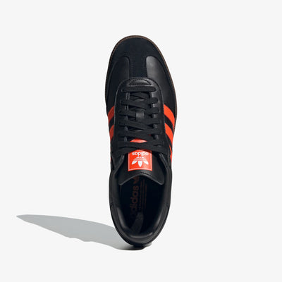 ADIDAS ORIGINALS | SAMBA OG { CORE BLACK/IMPACT ORANGE/GUM