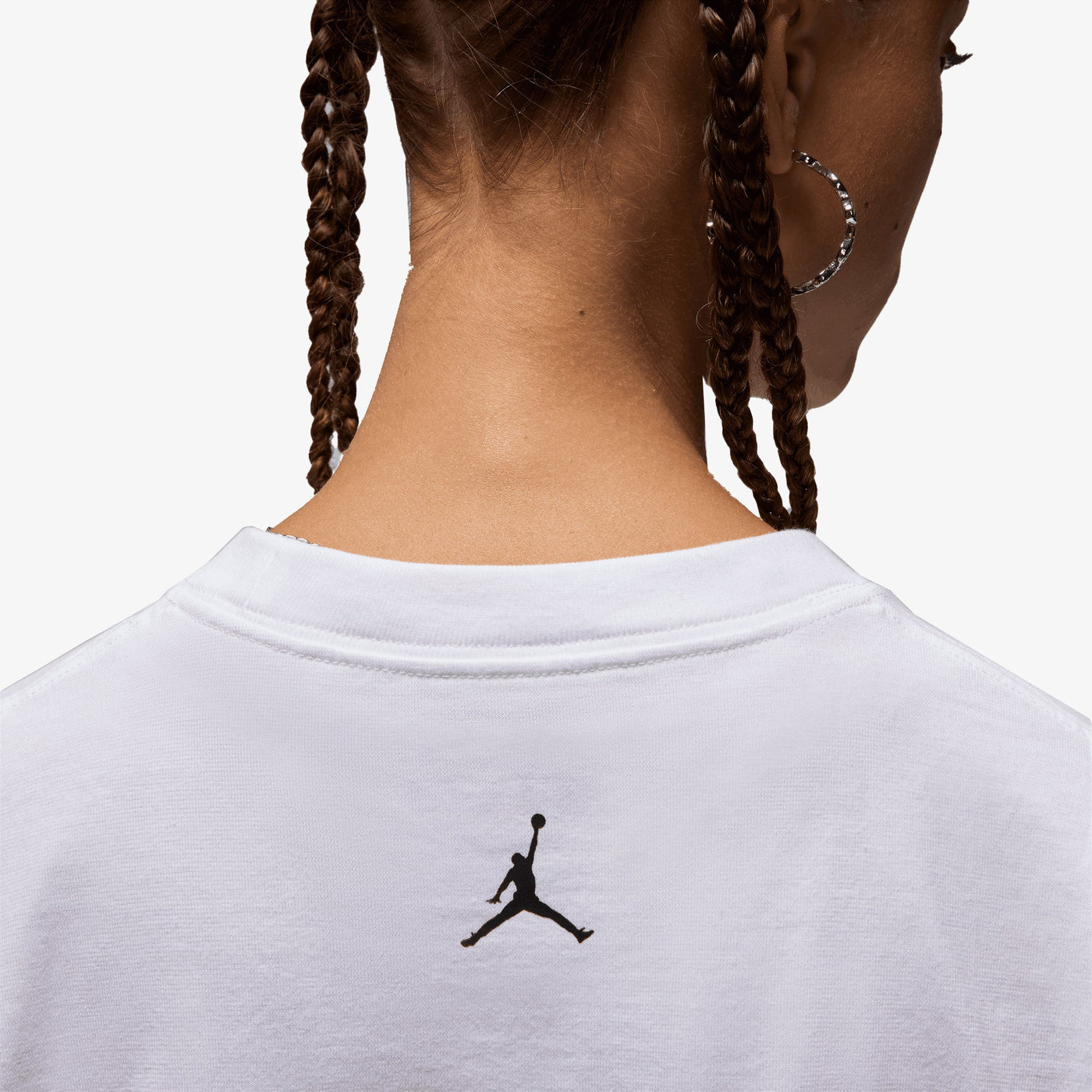 JORDAN | OVERSIZED GRAPHIC T-SHIRT { WHITE