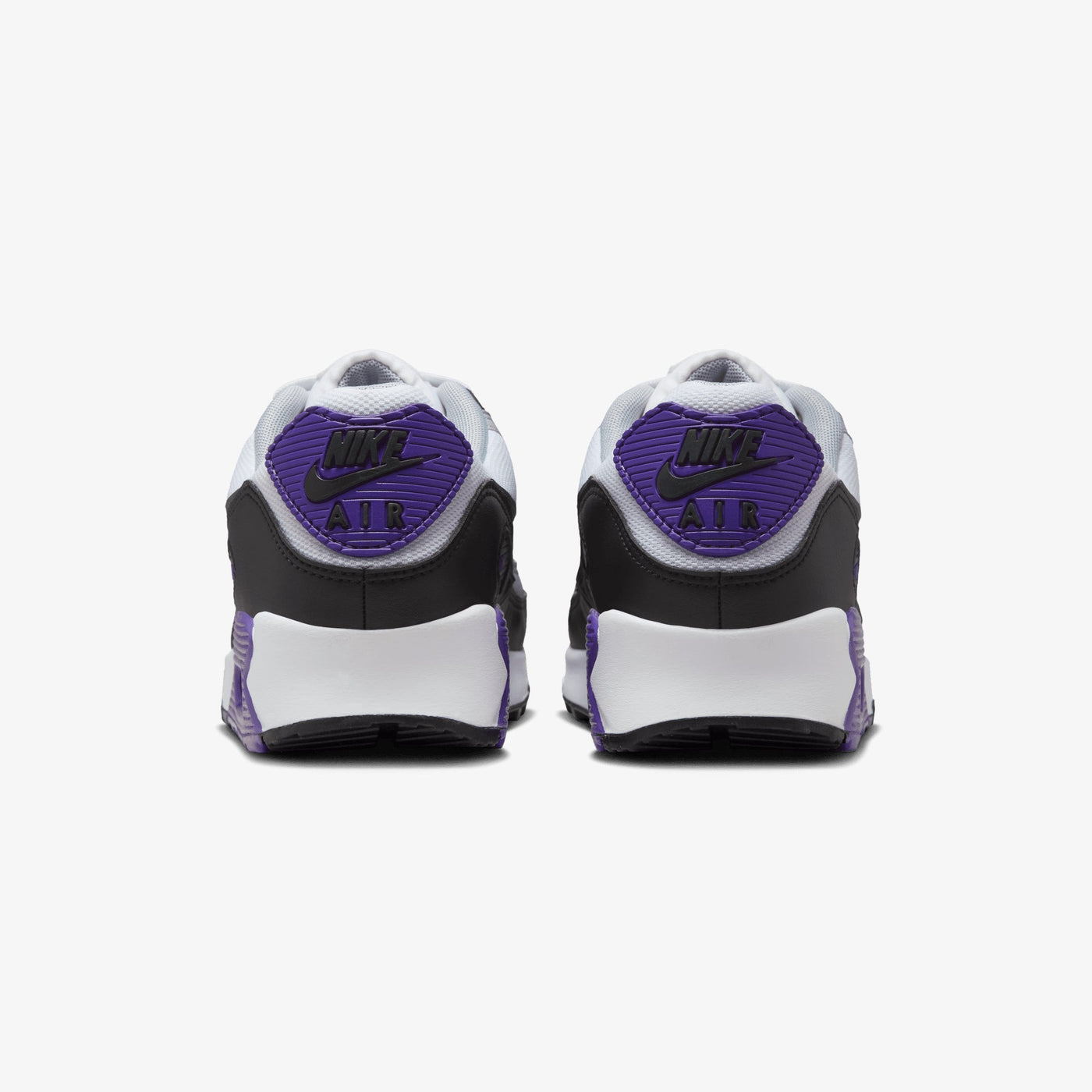 Nike | AIR MAX 90 { WHITE/IRON GREY-BLACK-WOLF GREY