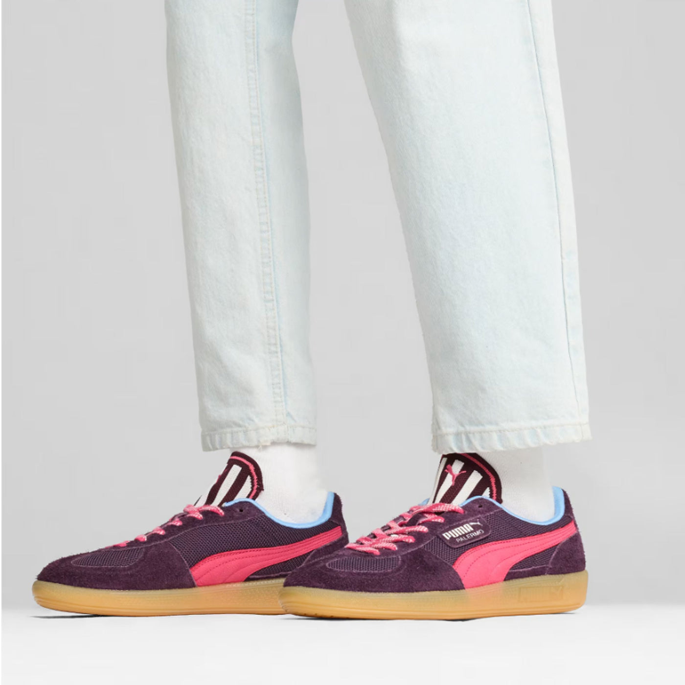 PUMA | PALERMO SUPERTIFO { MIDNIGHT PLUM-PUMA PINK