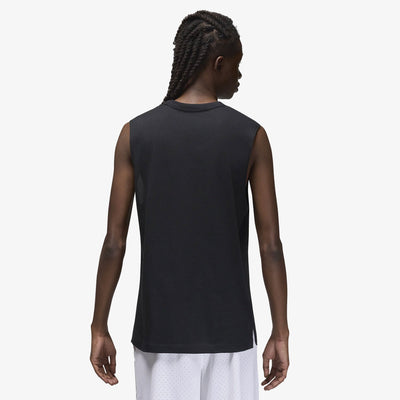 JORDAN | SPORT DRI-FIT SLEEVELESS TOP { BLACK/WHITE