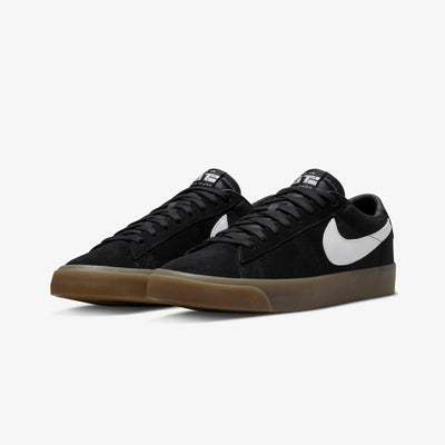Nike | SB ZOOM BLAZER LOW PRO GT { BLACK/WHITE-BLACK-WHITE