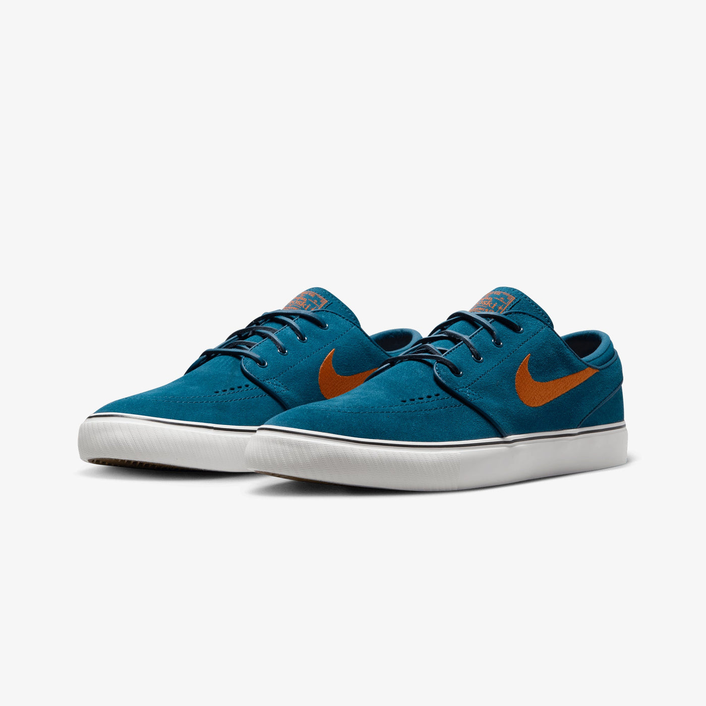 Nike | SB ZOOM JANOSKI OG+ { BLUE FORCE/CAMPFIRE ORANGE-BLUE FORCE