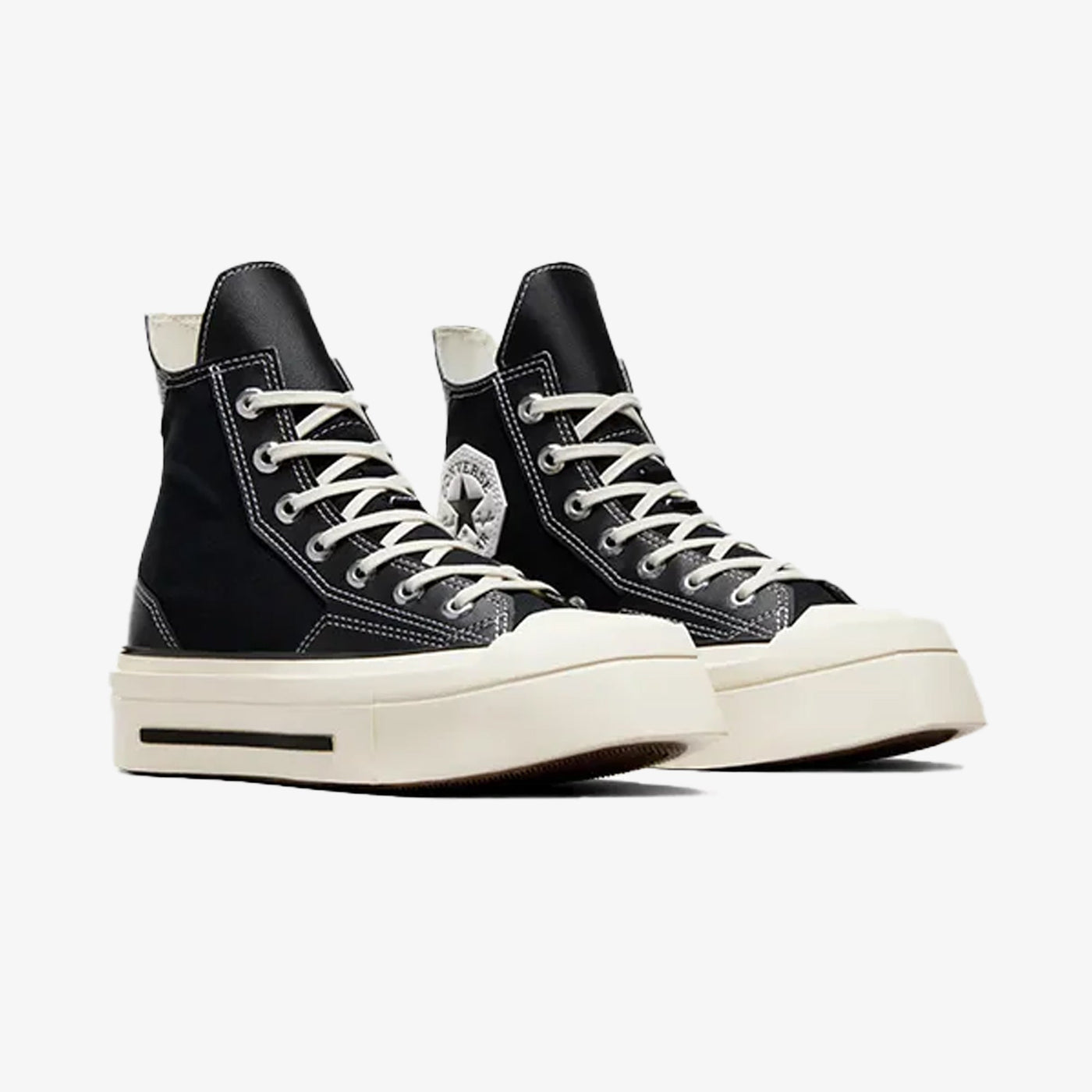 Converse | CHUCK 70 DE LUXE SQUARED  { BLACK/WHITE