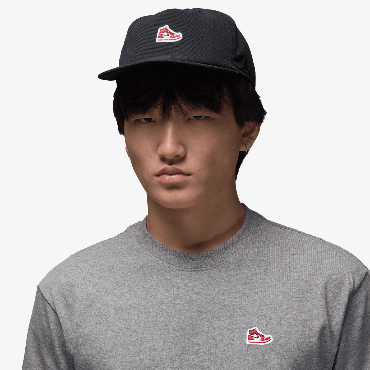Jordan | STRUCTURED HAT { BLACK