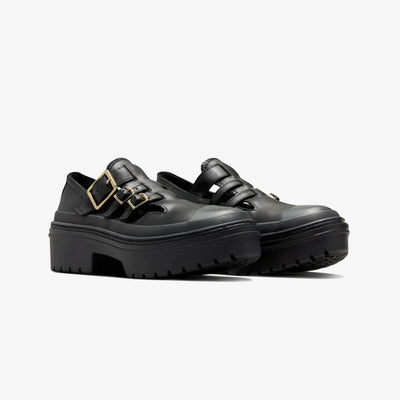 Converse | CHUCK TAYLOR ALL STAR LUGGED HEEL MARY JANE PLATFORM { BLACK