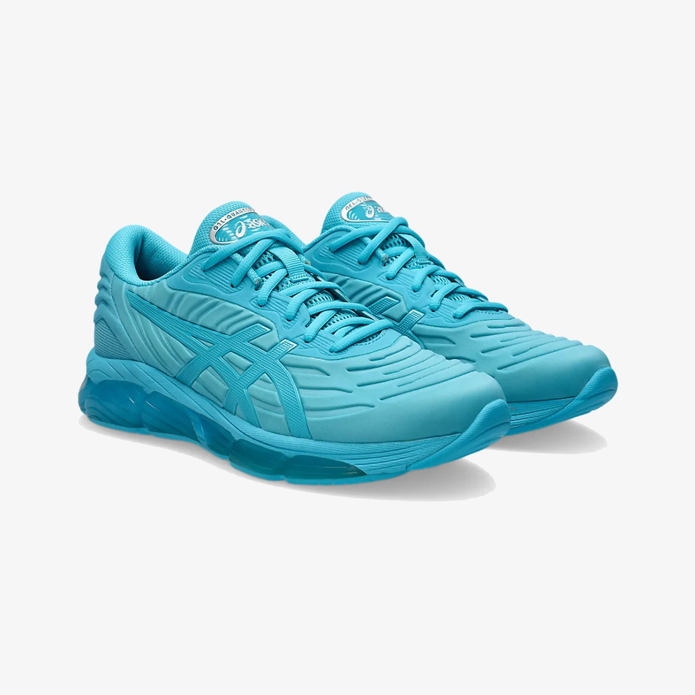 ASICS | GEL-QUANTUM 360 VIII EMBOSS { BRIGHT CYAN/AQUARIUM