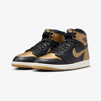 JORDAN | AIR JORDAN 1 RETRO HIGH OG { "BLACK/GOLD"