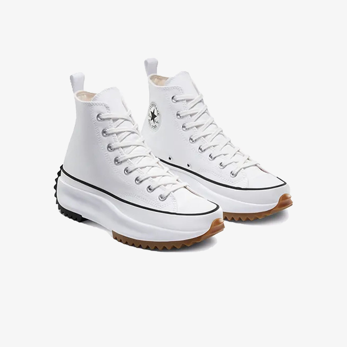 Converse | RUN STAR HIKE CANVAS PLATFORM  { WHITE