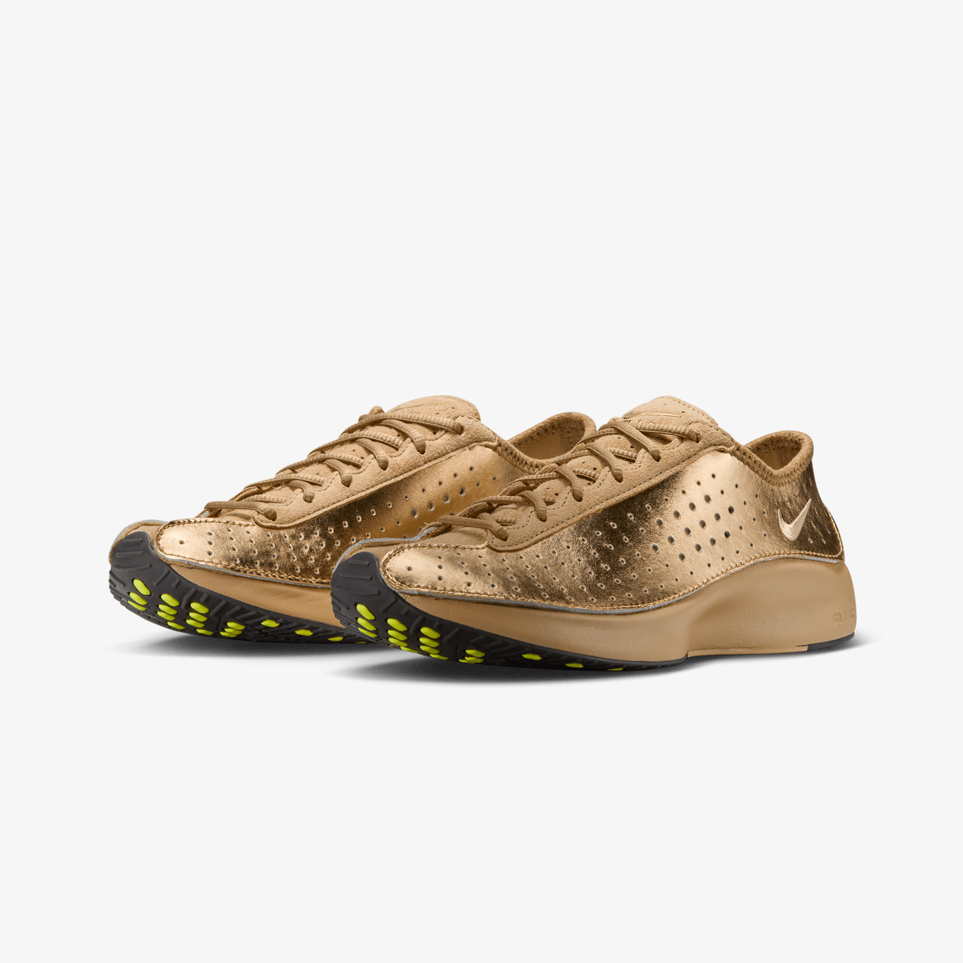 Nike | AIR SUPERFLY { METALLIC GOLD/PARACHUTE BEIGE-BLACK