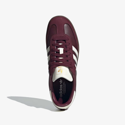 ADIDAS ORIGINALS | SAMBA OG { MAROON/OFF WHITE/GUM