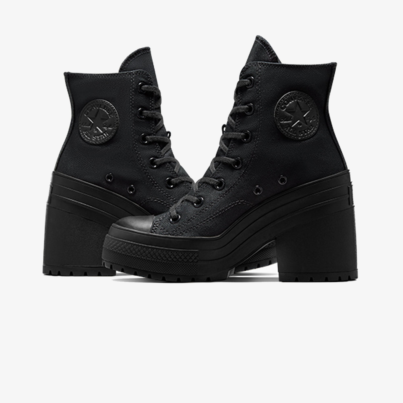 Converse | CHUCK 70 DE LUXE HEEL { BLACK/BLACK