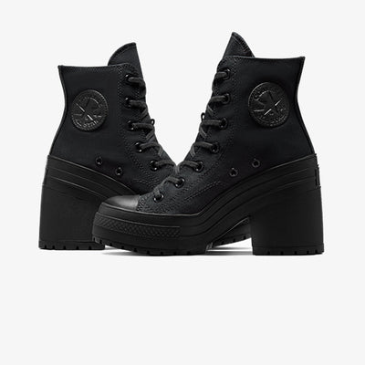 Converse | CHUCK 70 DE LUXE HEEL { BLACK/BLACK