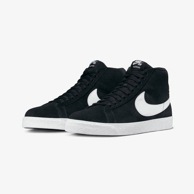 Nike | SB ZOOM BLAZER MID { BLACK/WHITE-WHITE-WHITE