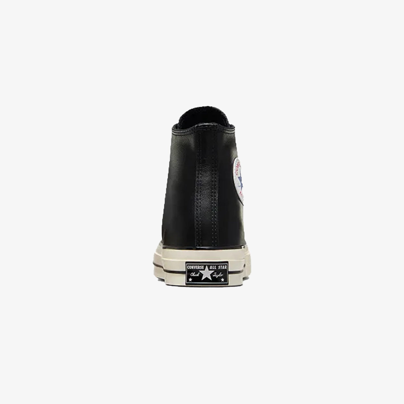 Converse | CHUCK 70 LEATHER SEASONAL  { BLACK/WHITE