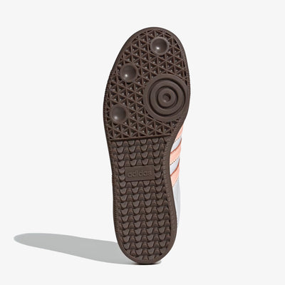 ADIDAS ORIGINALS | SAMBA OG { CLOUD WHITE/CLEAR ORANGE/SEMI CORAL