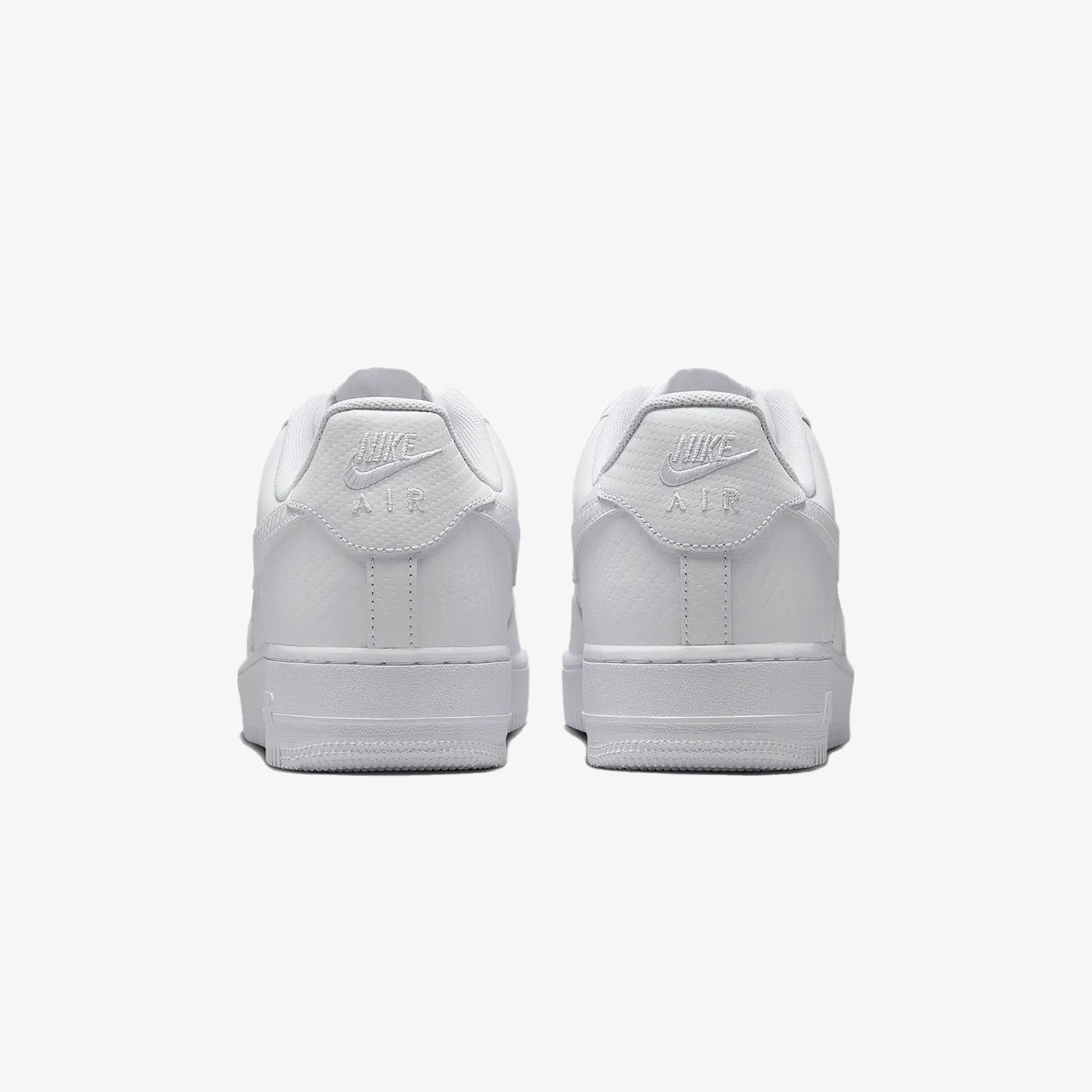 NIKE | AIR FORCE 1 '07 TEXTURE { WHITE/WHITE