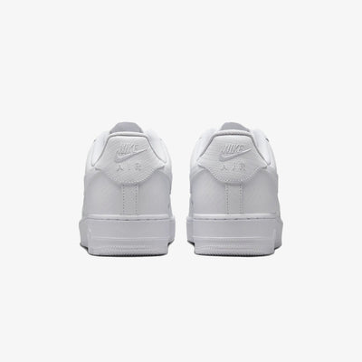NIKE | AIR FORCE 1 '07 TEXTURE { WHITE/WHITE