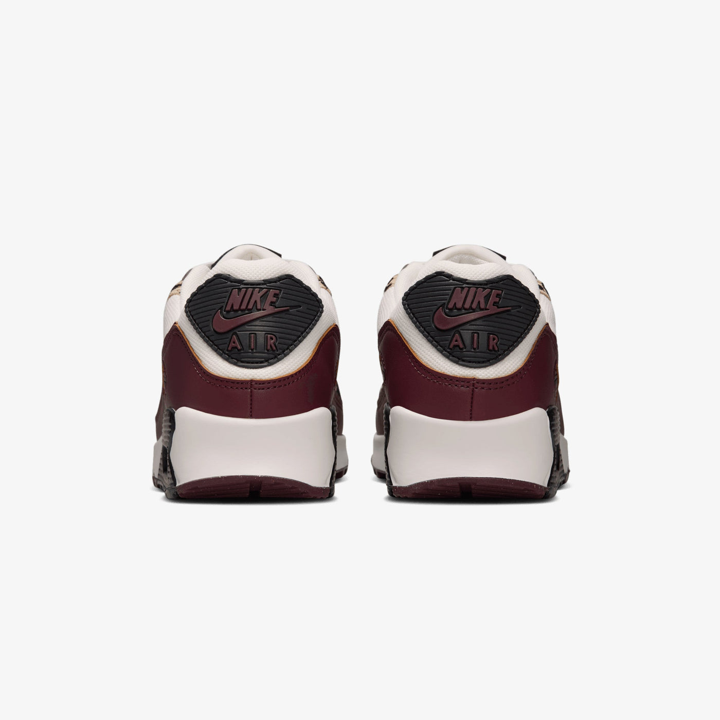 Nike | AIR MAX 90 { SAIL/BURGUNDY CRUSH-BLACK