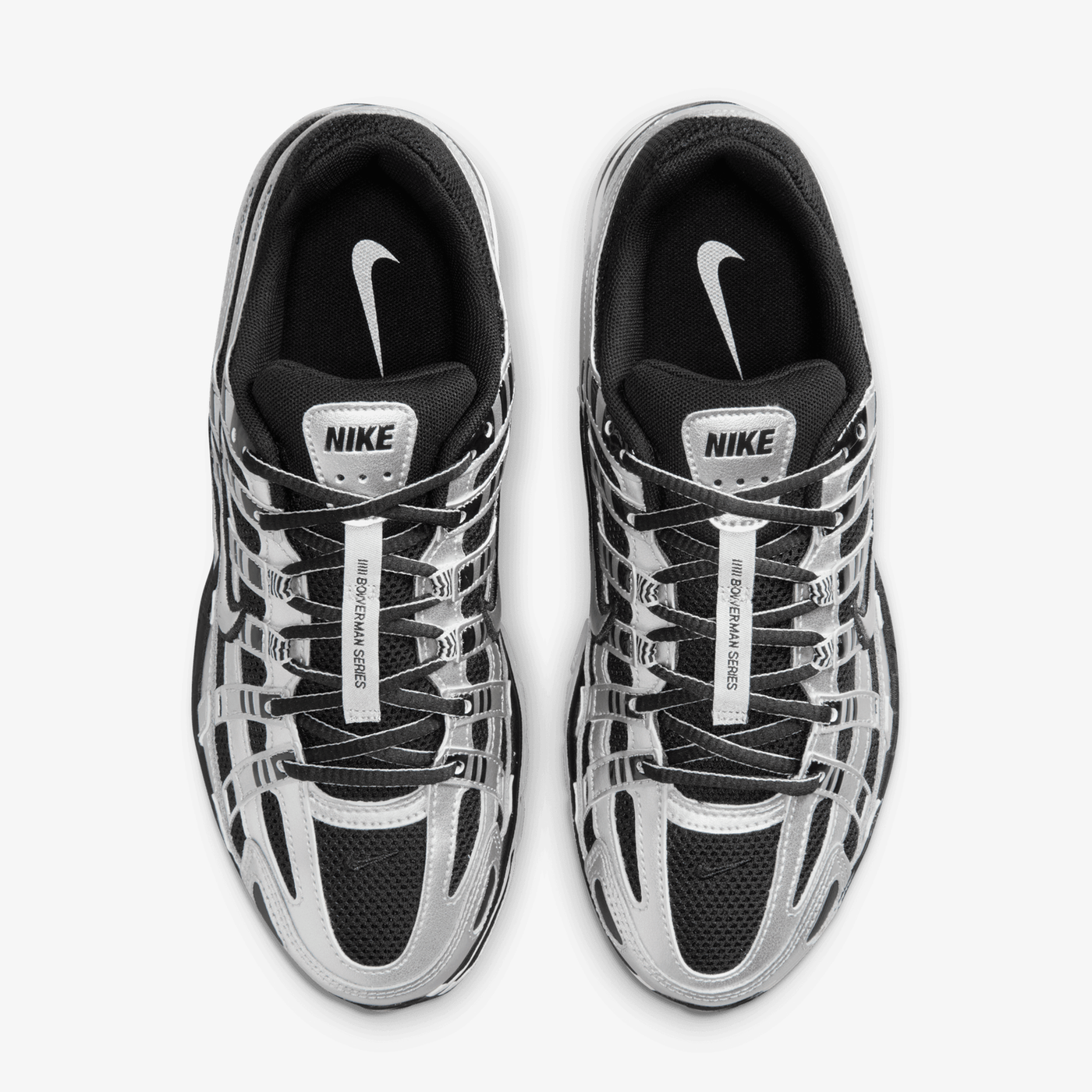 NIKE | P-6000 { METALLIC SILVER/METALLIC SILVER-BLACK