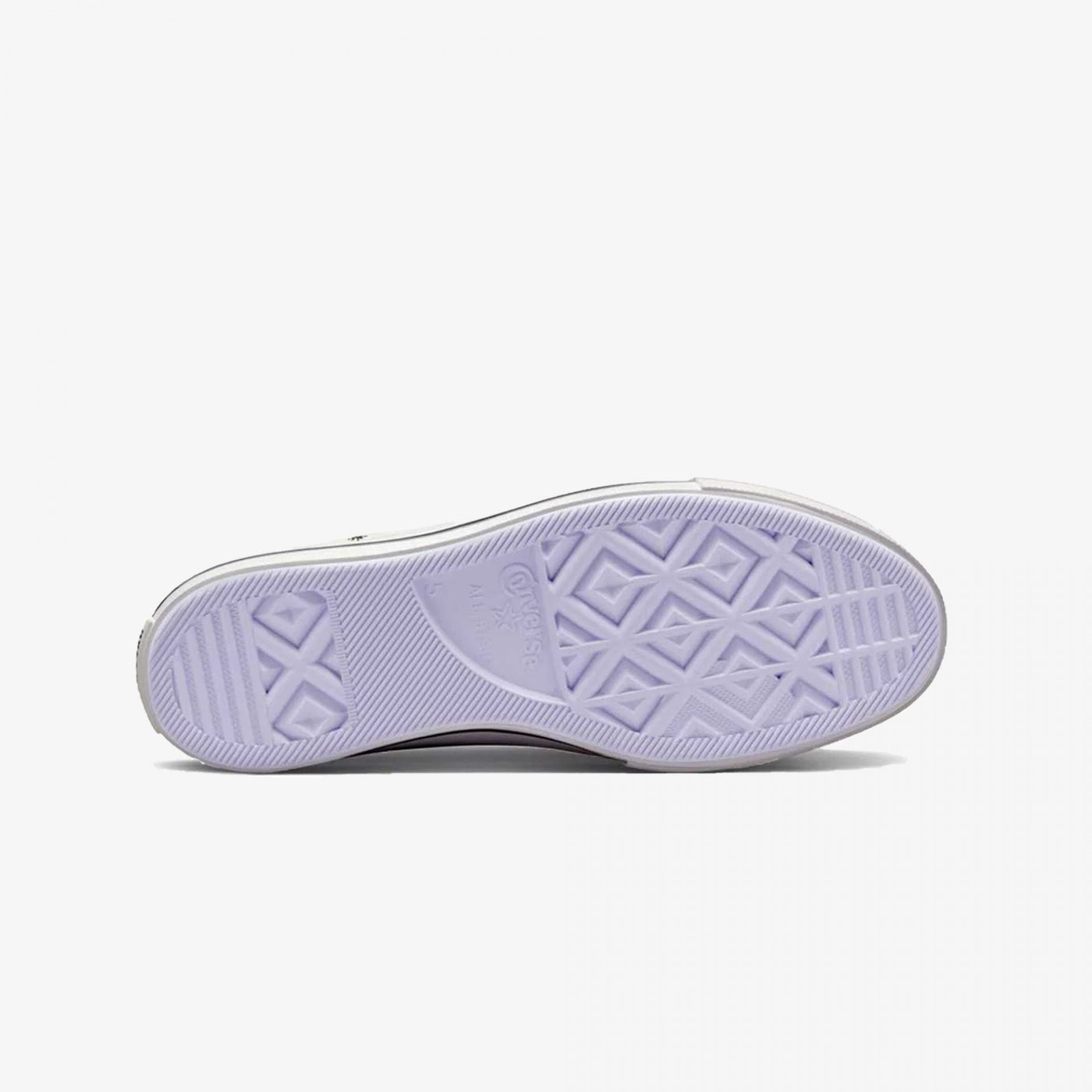 Converse | CHUCK TAYLOR ALL STAR LIFT PLATFORM EMBROIDERED STARS  { EGRET/BLACK/MOONSTONE VIOLET