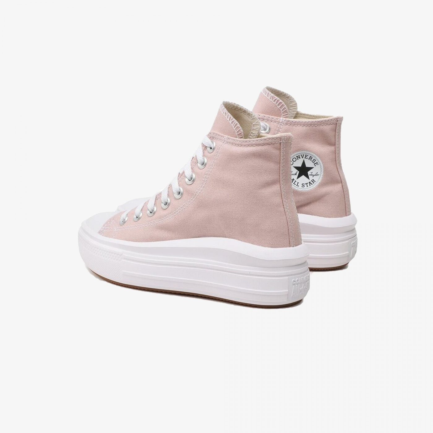 Converse | CHUCK TAYLOR ALL STAR MOVE PLATFORM  { STONE MAUVE/WHITE