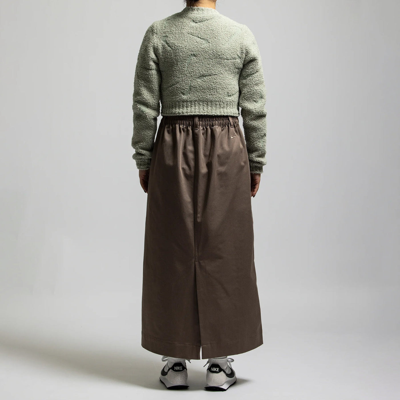 Jordan | TWILL SKIRT { MINK BROWN/MINK BROWN