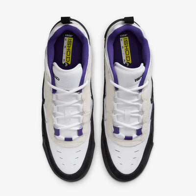 Nike | AIR MAX ISHOD { WHITE/BLACK-COURT PURPLE-BLACK