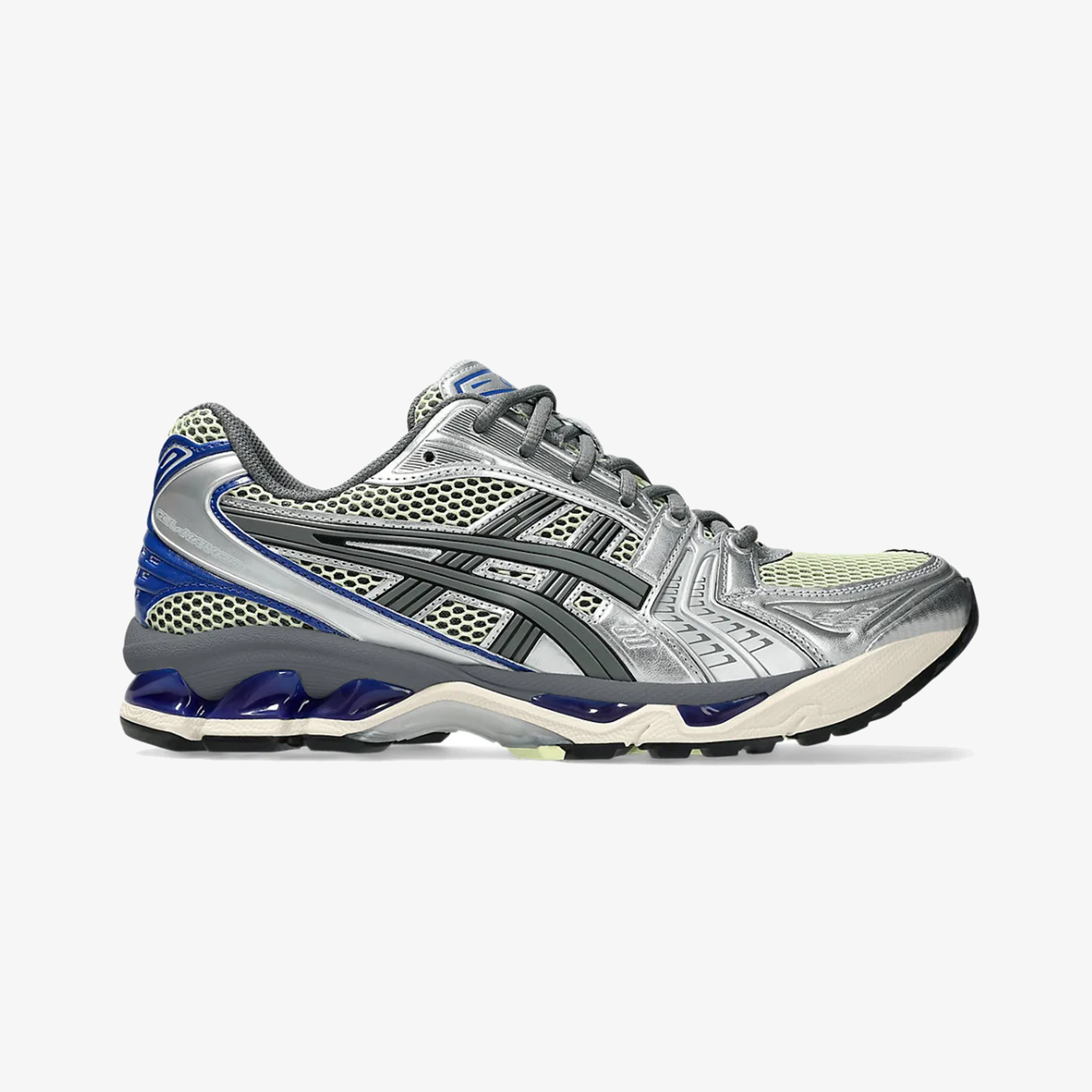 ASICS | GEL-KAYANO 14 { SOFT YELLOW/ASICS BLUE