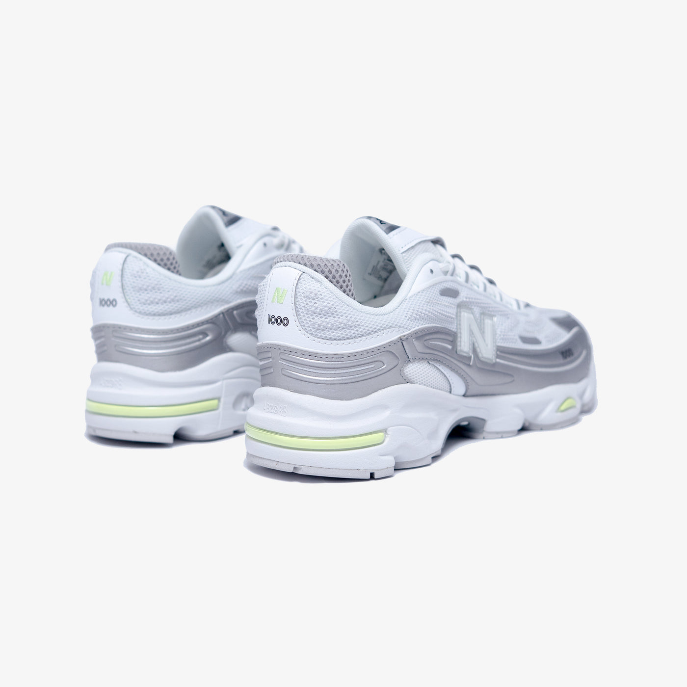 New Balance | 1000 { SILVER METALLIC/WHITE