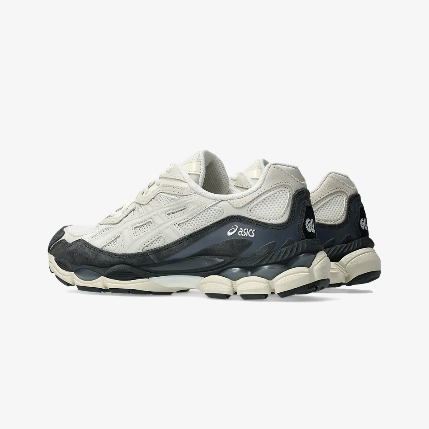 ASICS | GEL-NYC { WHITE/SMOKE GREY