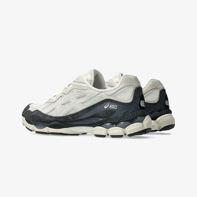 ASICS | GEL-NYC { WHITE/SMOKE GREY