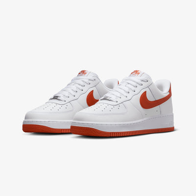NIKE | AIR FORCE 1 '07 { WHITE/DRAGON RED-WHITE