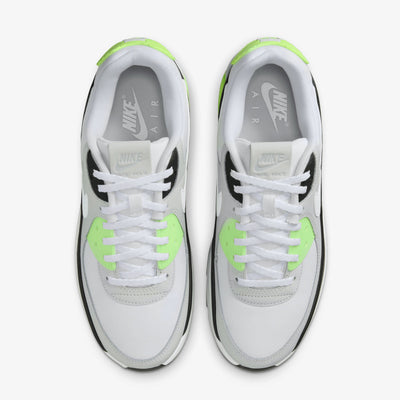 Nike | AIR MAX 90 LV8 { PHOTON DUST/WHITE-LIME BLAST-BLACK